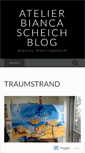 Mobile Screenshot of blog.bianca-scheich.de